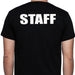 Staff T-Shirt, Full - Back