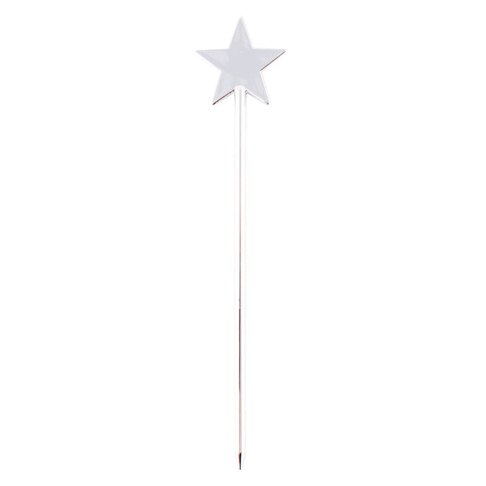 BarConic® Chrome plated Star cocktail Pick - 100 PACK