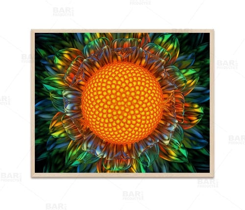 Sunburst Daisy 24" x 30" Wooden Table Top - Two Types Available