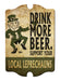 Support Your Local Leprechauns - Kolorcoat™  Wood Bar Sign - Tavern Shaped