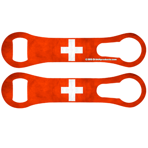 Custom Swiss Bottle Opener