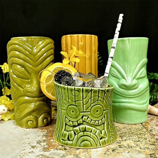 Tiki Mugs Drinkware Package 4 - Set of 4