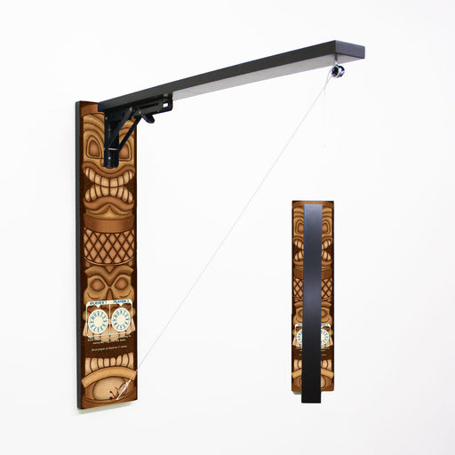 Wall Mounted Folding Ring Toss - Tiki Totem