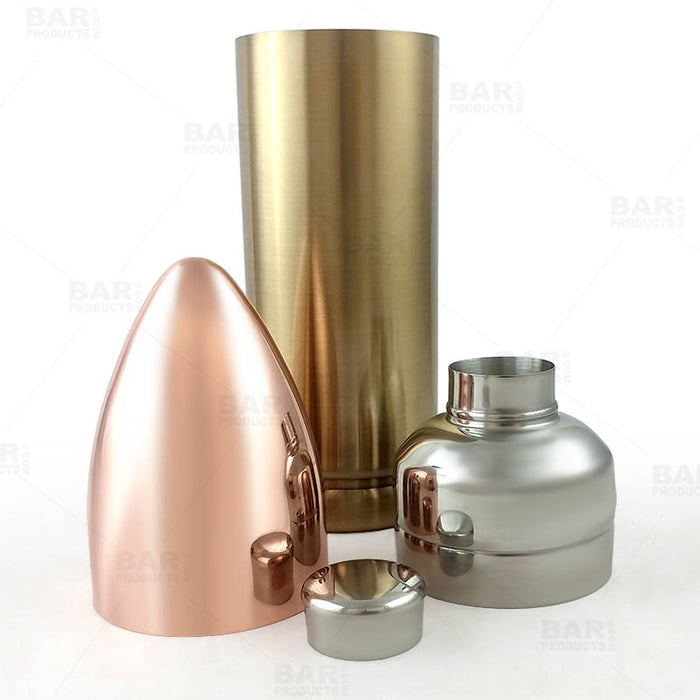 Bullet Cocktail Shaker - 4 piece - 25 Ounce