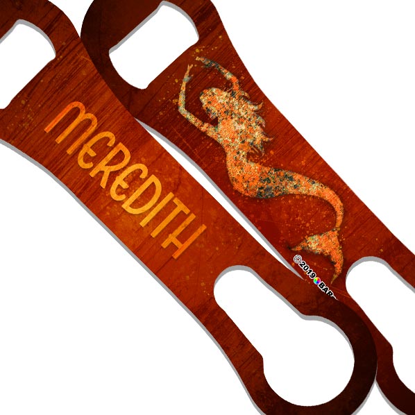 V-Rod® Bottle Opener - Customizable - Grunge Mermaid - Color Variations