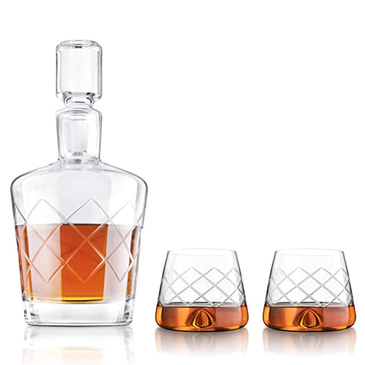 Crystal Whiskey Decanter Set