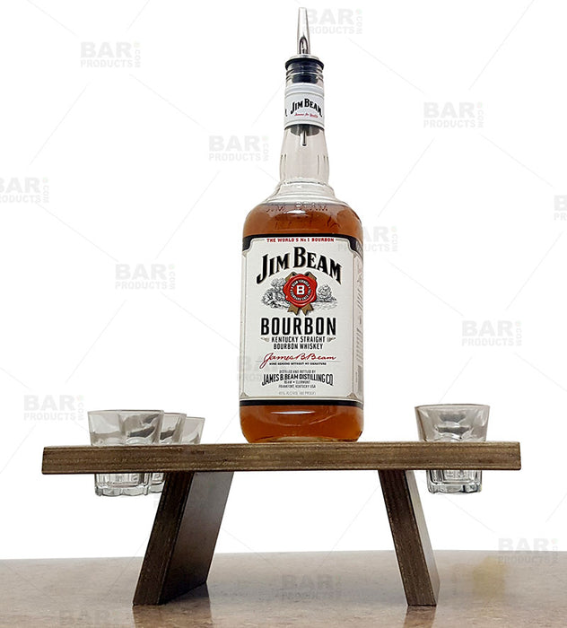 Whiskey Caddy - Word Collage Design