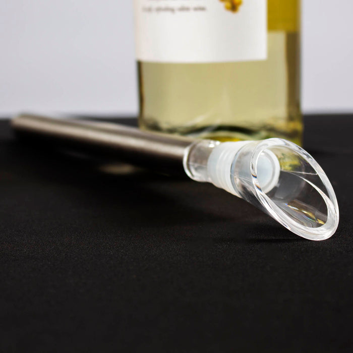 Wine Pourer with Ice chiller Rod