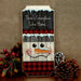 Wood Christmas Sign - Snowman