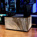 Wooden Bar Caddy - Distressed Marble