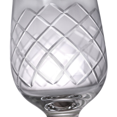 Diamond Pattern Mixing Glass - Beautiful Pattern